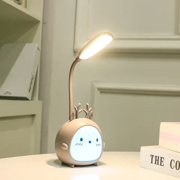 Portable children's reading light with eye protection technology, perfect for study.