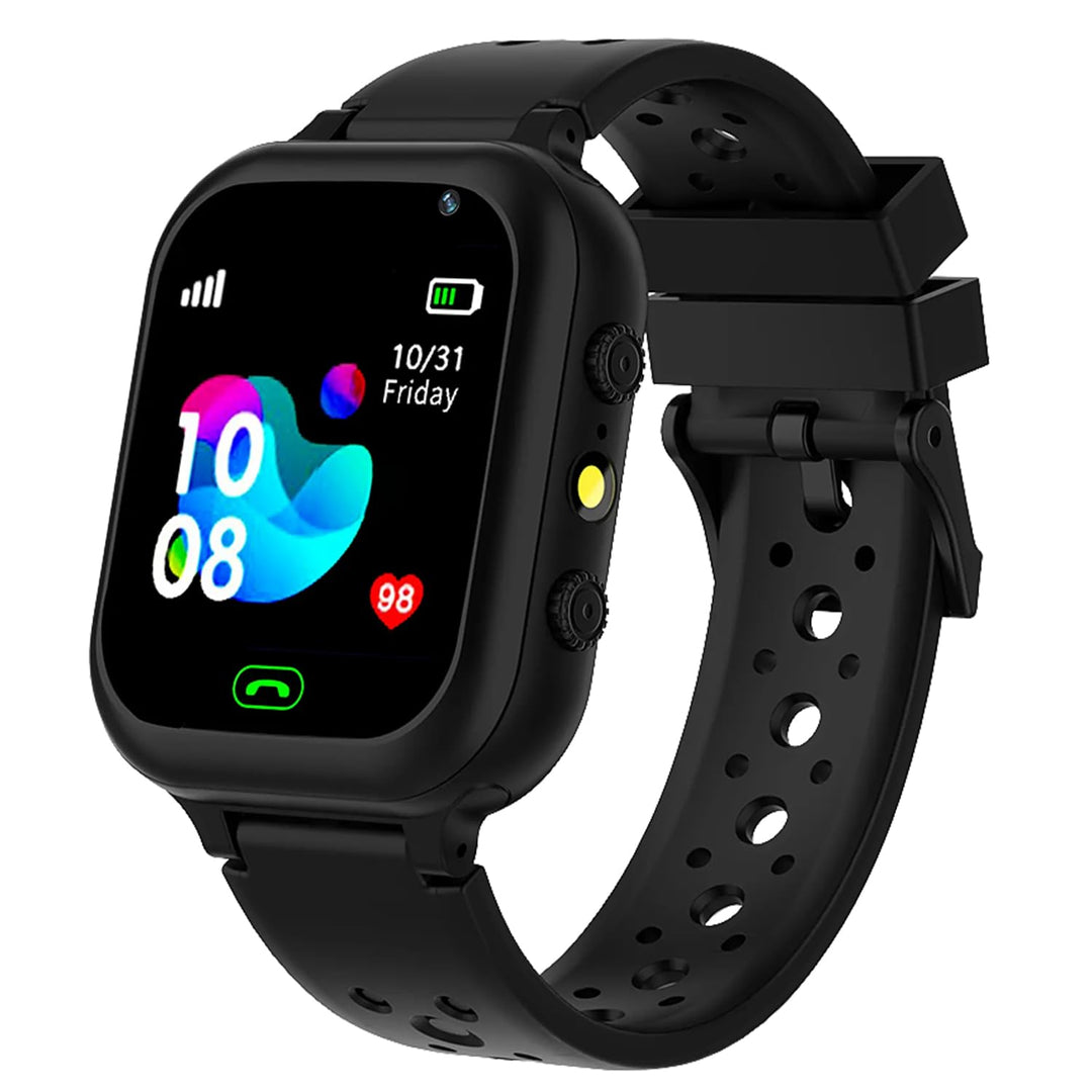 Children's GPS Smartwatch with video call, waterproof design, and real-time location tracking for safety.