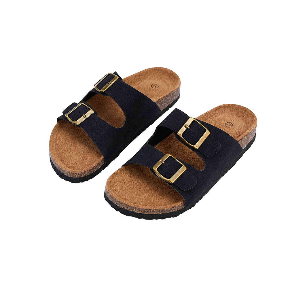 Comfortable women's beige strap sandals, perfect for casual summer wear & beach outings.