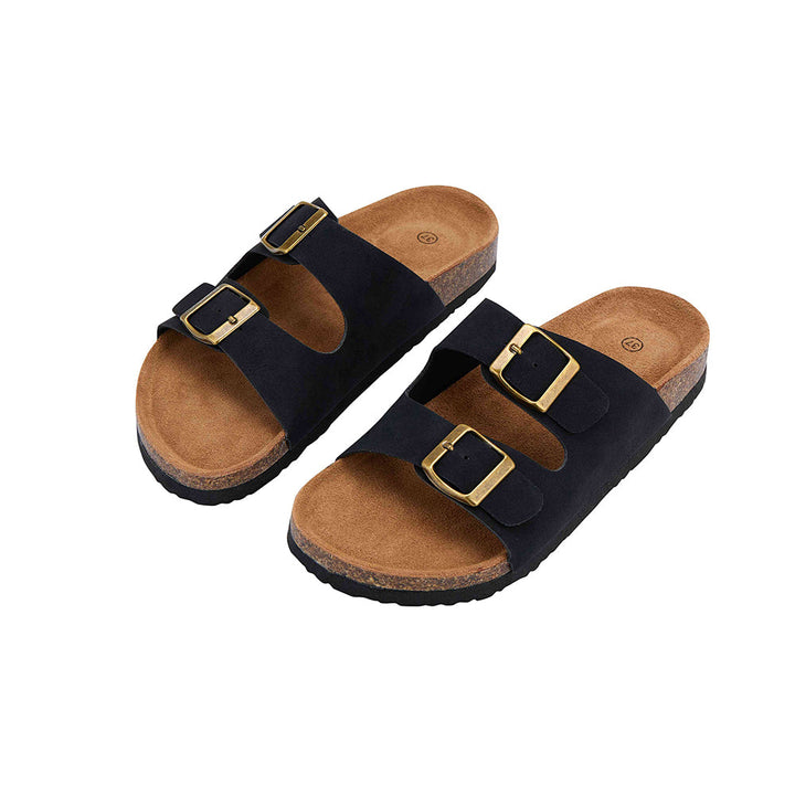 Comfortable women's beige strap sandals, perfect for casual summer wear & beach outings.