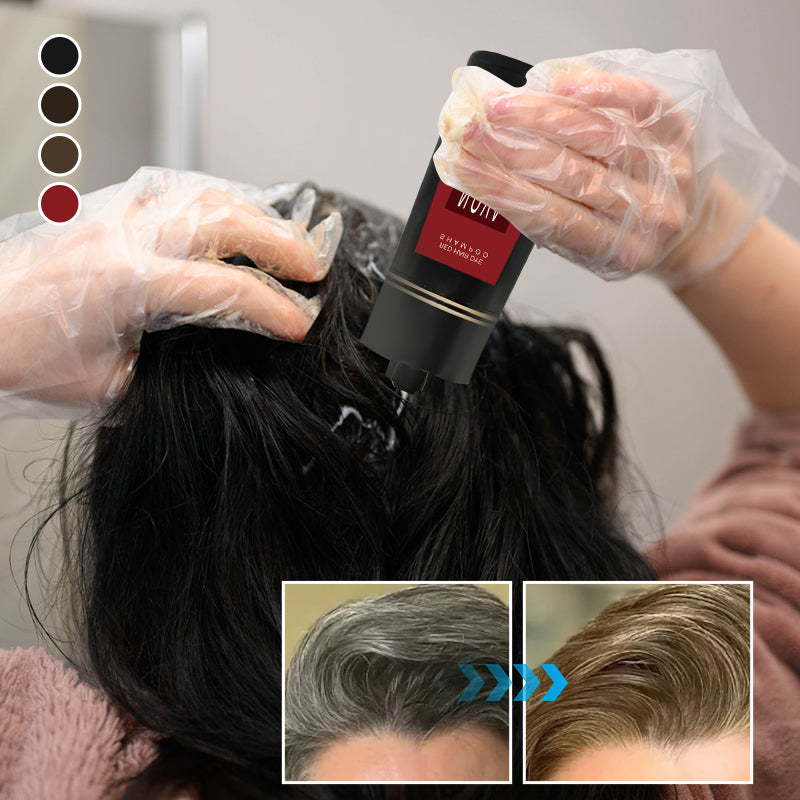 Gentle Unisex Hair Color Shampoo delivers vibrant, damage-free results. Ammonia & peroxide-free nourishing hair care.