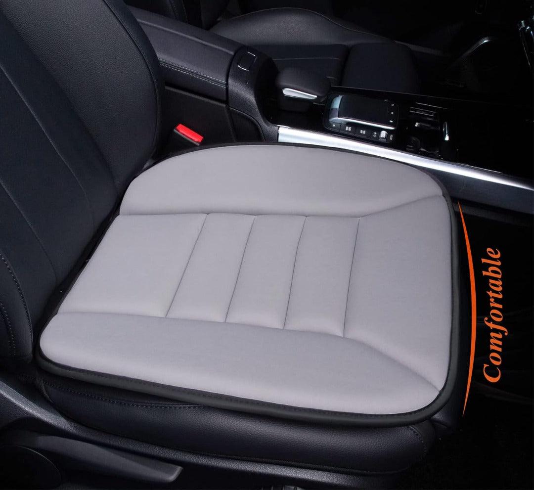 Ergonomic memory foam auto cushion. Enhances posture, provides pain relief for long drives.