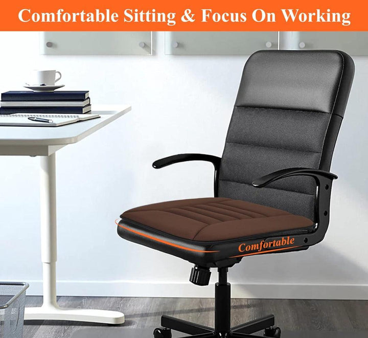 Unisex memory foam car seat cushion. A premium car accessory for back support & comfort.