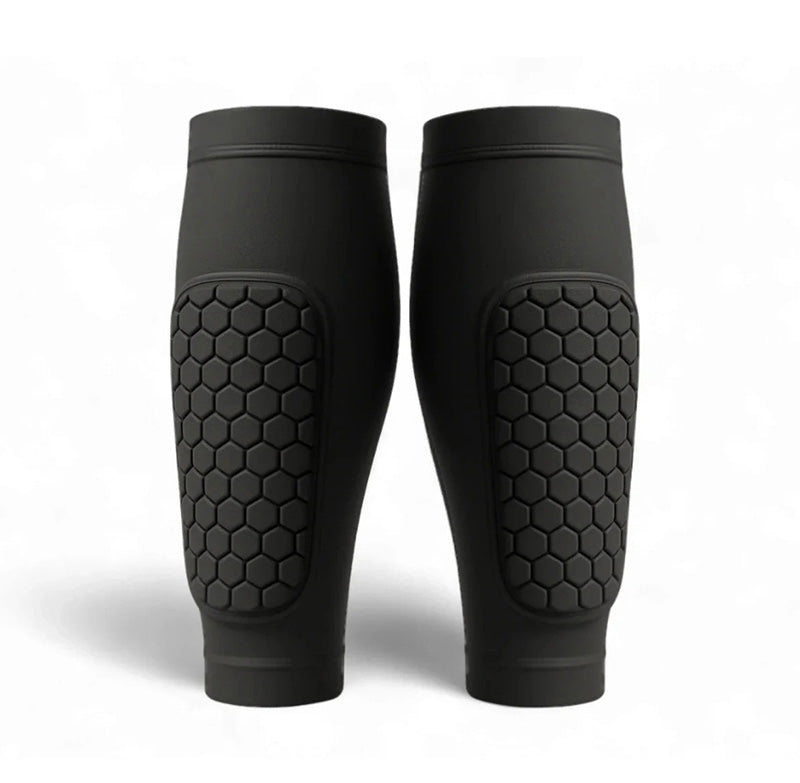 Unisex shin protector sleeves for ski boots & sports. Provides comfort & leg protection for athletes.