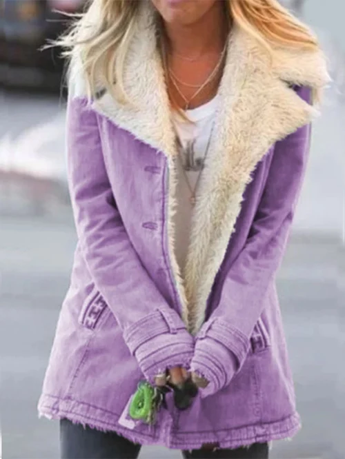 Chic women's winter jacket, providing ultimate warmth & cozy protection against cold weather. A stylish coat.