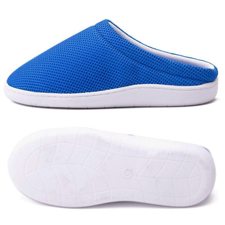 Breathable, unisex house slippers for anti-fatigue daily support and foot comfort.
