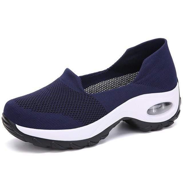Daily wear women's walking shoes, breathable mesh, providing arch support & all-day comfort.