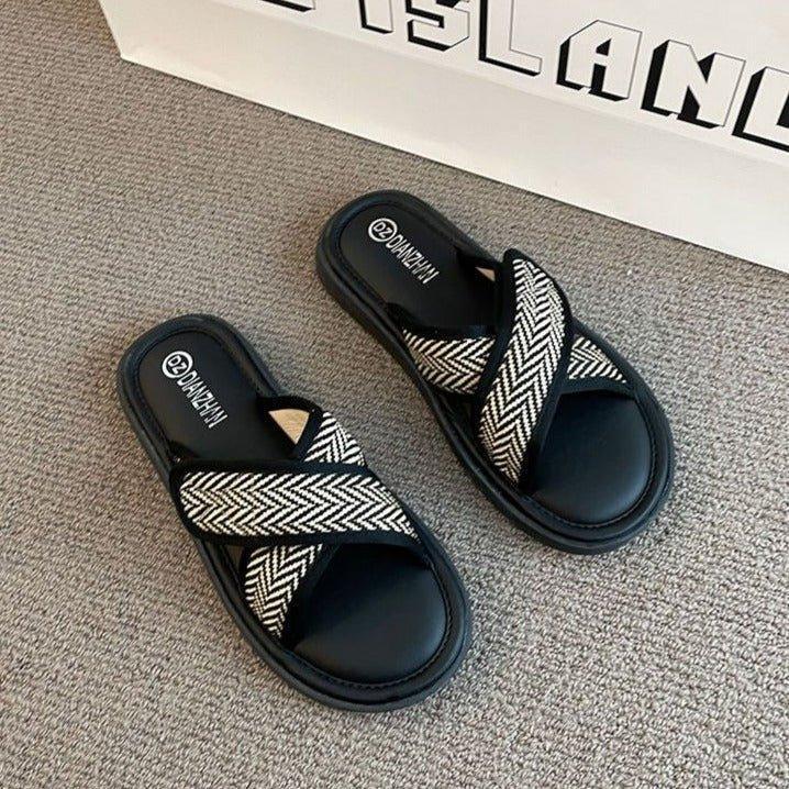 Women's orthopedic flip-flops with arch support, providing bunion relief & wide comfortable fit.