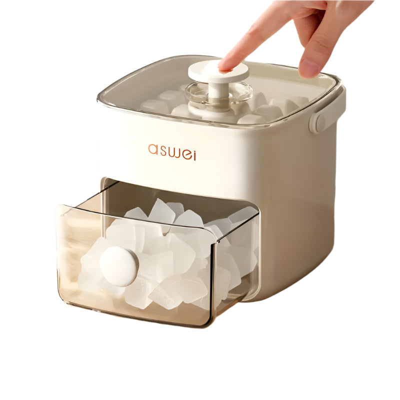 Compact portable ice maker machine for fast, quiet home ice production. Ideal kitchen gadget for parties & beverages.