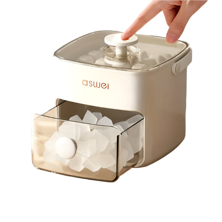 Compact portable ice maker machine for fast, quiet home ice production. Ideal kitchen gadget for parties & beverages.