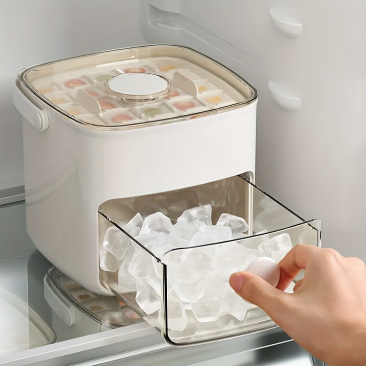Portable countertop ice maker, a compact appliance for home & office. Get quick ice automatically for any beverage.