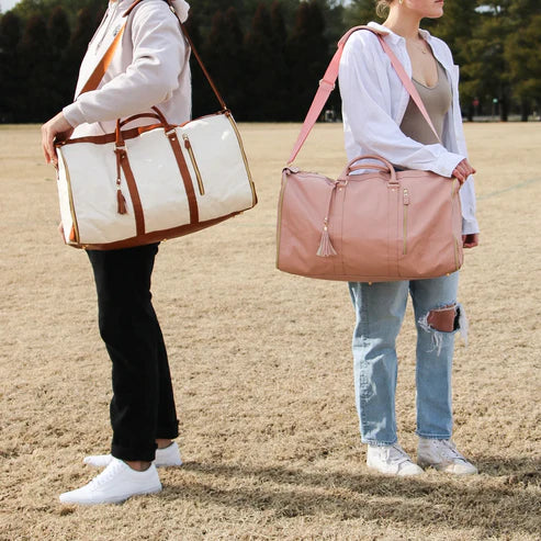 Unisex compact weekend bag & carry-on luggage, a luxurious solution for stress-free travel.