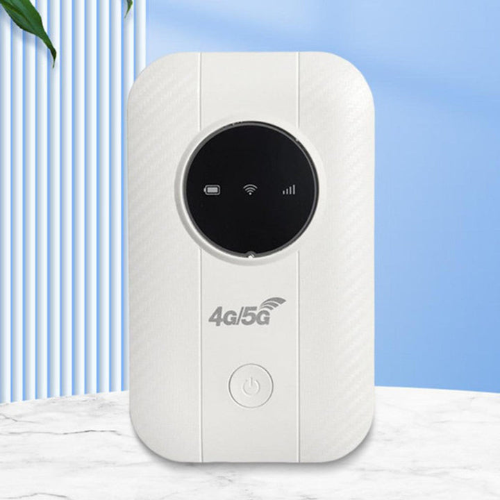 Easy setup portable WiFi router & mobile hotspot for travel. No subscription, instant wireless internet access.