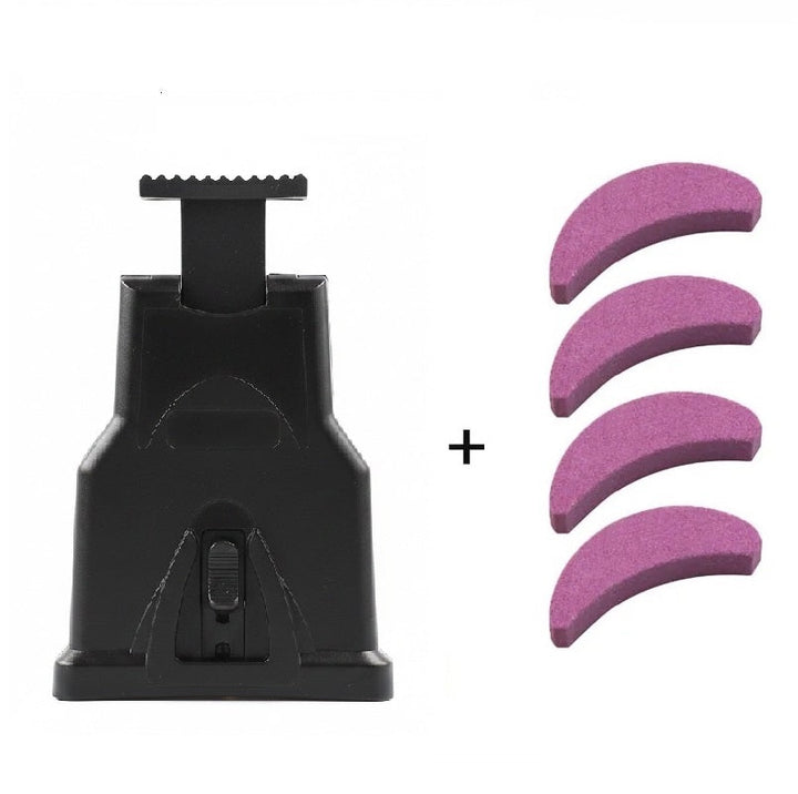 Handheld chainsaw blade sharpener, an efficient and portable tool for maintaining all your outdoor chainsaw chains.