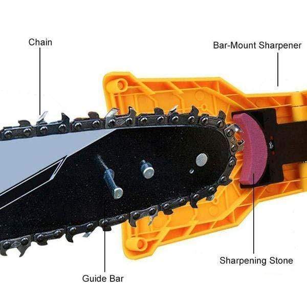 Durable chainsaw chain sharpener tool, designed for fast and effective blade maintenance. Essential for prolonging tool life.