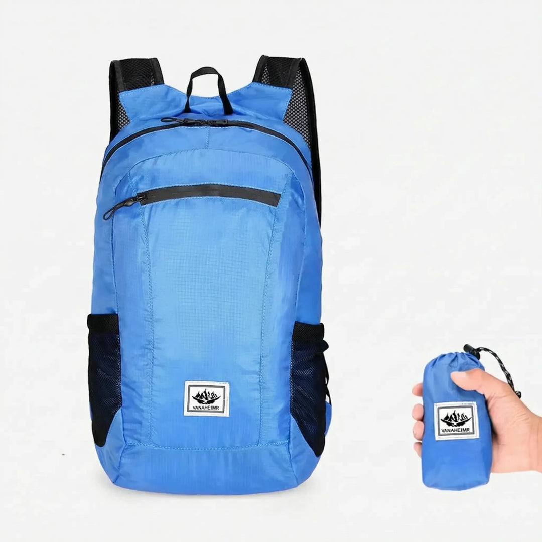 Versatile outdoor hiking backpack, a lightweight and foldable 20L daypack for adventure.
