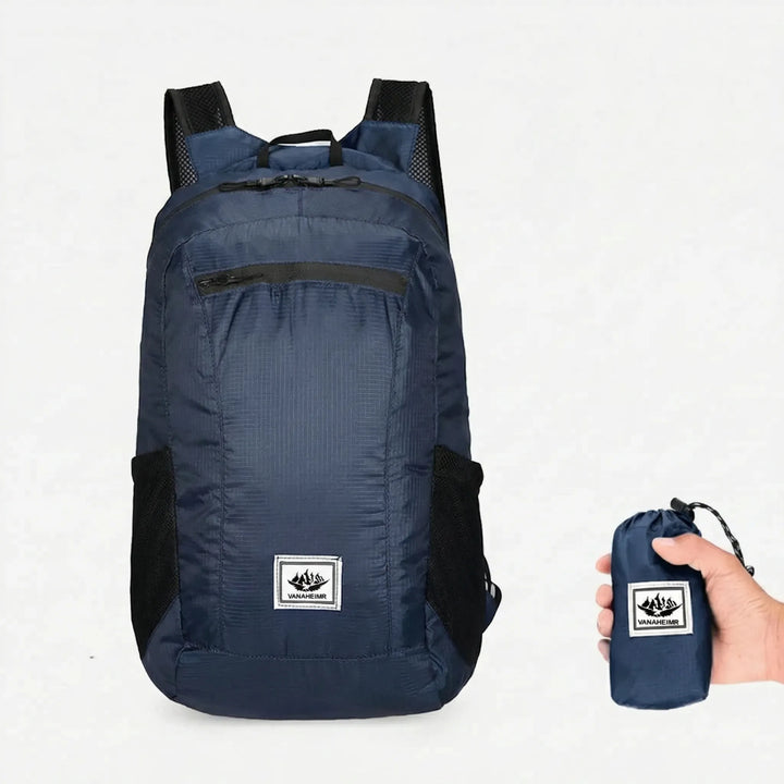 Ripstop foldable camping gear, a lightweight 20L outdoor daypack for adventurers.