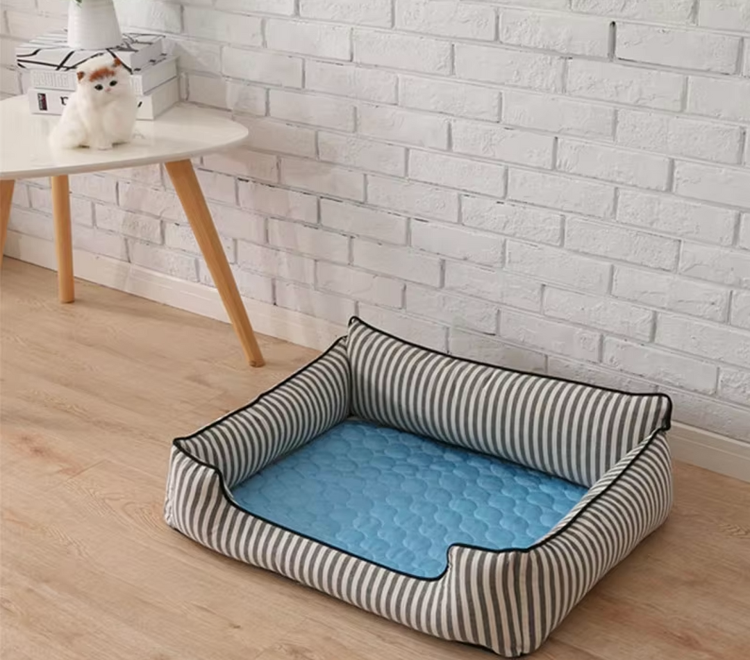 Beat the heat with this pet cooling mat for dogs & cats. Instant relief, a washable summer dog & cat bed.