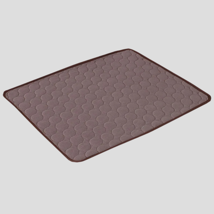 Summer pet bed for dogs & cats, an instant heat relief cooling mat, non-toxic and comfortable.