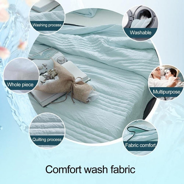 Premium ultra-cooling sleep blanket. Breathable, refreshing bedding provides comfort for hot sleepers year-round.