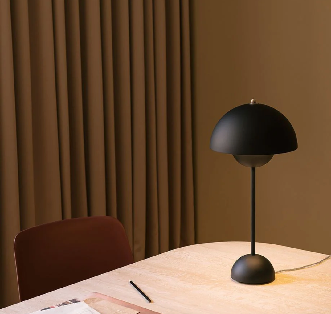 Rechargeable retro LED accent light, a portable solution for modern home decor & ambiance.