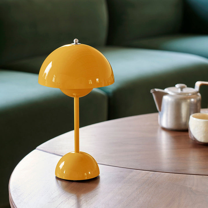 Chic cordless retro LED lamp; perfect for adding a touch of vintage flair to your home decor.
