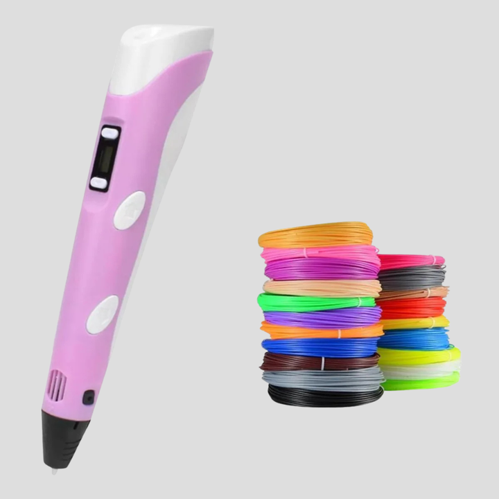 Close-up of the Creative 3D drawing pen tip, showcasing its precision for 3D art.