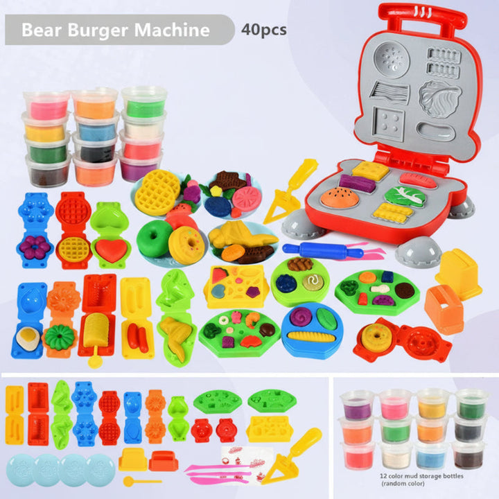 Unisex modeling clay set for kids & adults, art supplies for creative play, sensory fun & stress relief craft.