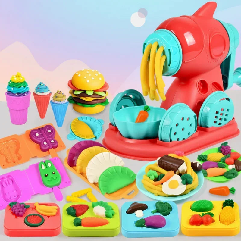 Imagination-boosting creative clay art set for kids & adults, modeling clay for DIY art & sensory play craft.
