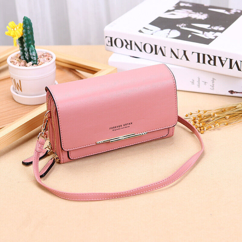Organized PU leather multi-pocket bag for women, a stylish daily essential.