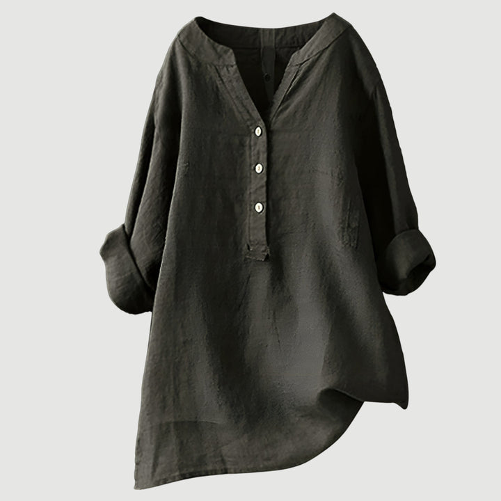 Women's Relaxed Button Tunic