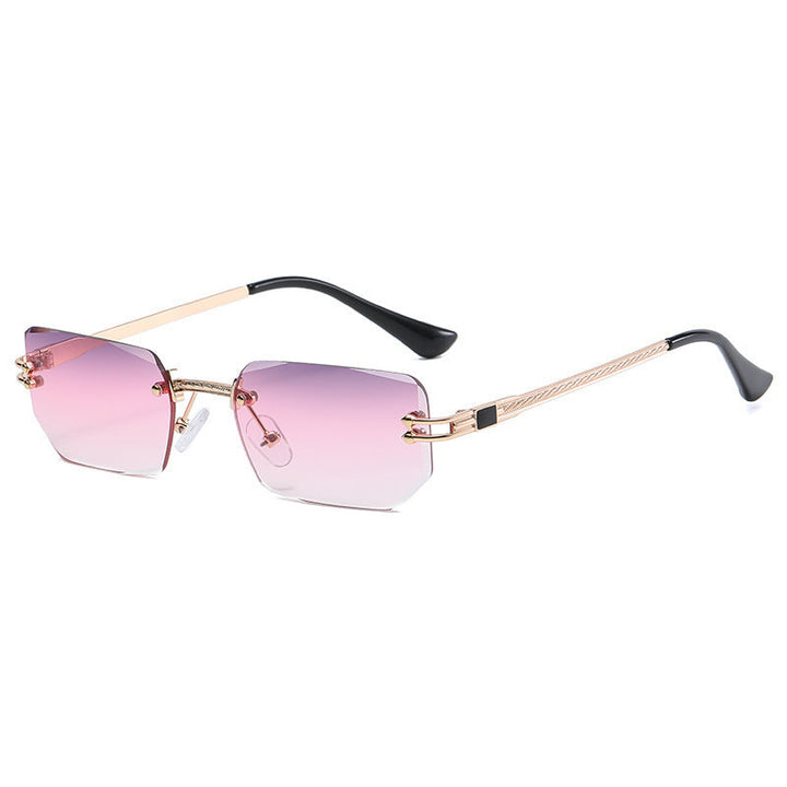 Rimless Sunglasses - Modern & Chic