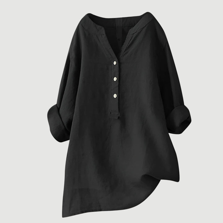 Women's Relaxed Button Tunic
