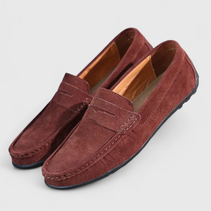 Handstitched premium men's loafers, durable and stylish everyday comfort shoes.