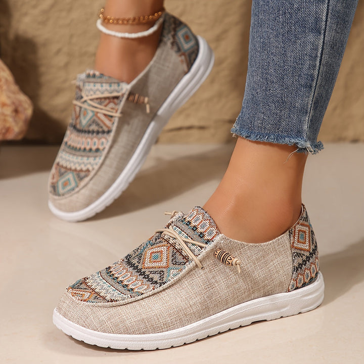 Women's Tribal Comfort Sneakers - Khaki
