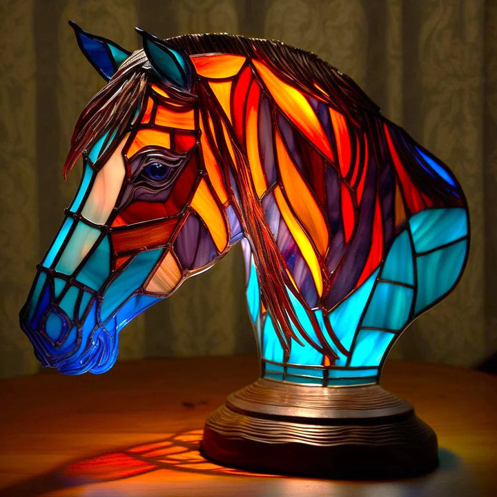 Magical unicorn table lamp, perfect for adding color and charm to spaces.