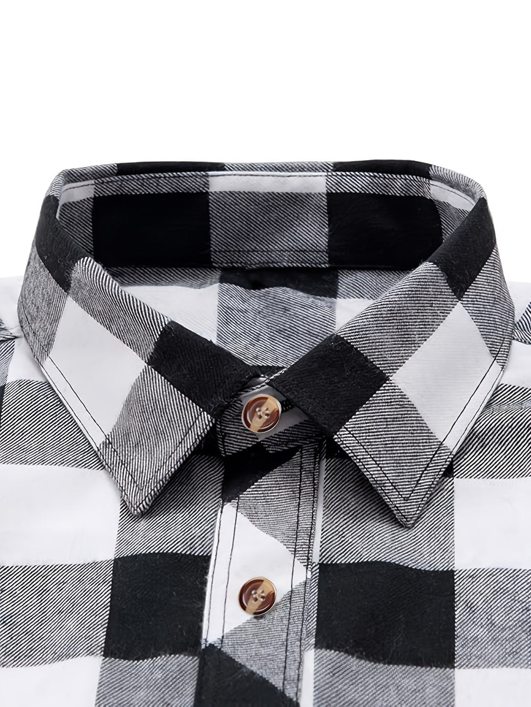 Winter wear women's relaxed fit shirt, lumberjack style, buffalo check, long sleeve.