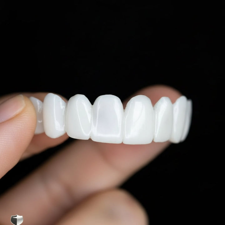 Smile enhancer beauty accessory: unisex instant white teeth cosmetic veneers.