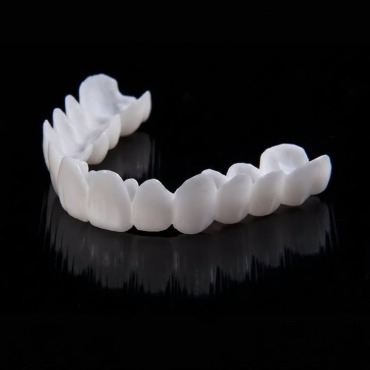 Achieve instant white teeth with these unisex cosmetic veneers for a brighter smile.