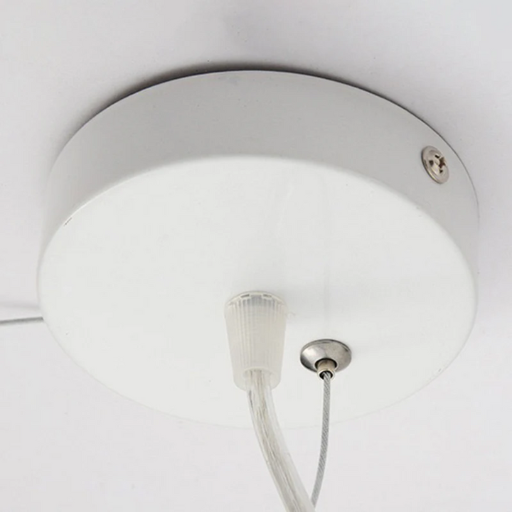 Artistic white cloud LED pendant light, provides beautiful ambient light for modern homes.