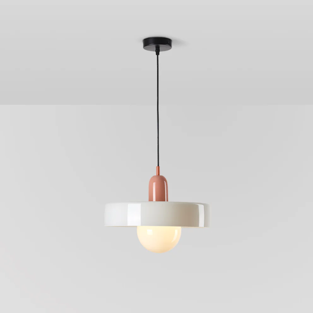 Contemporary GloboLuxe glass pendant, perfect LED lamp for a cozy dining room.