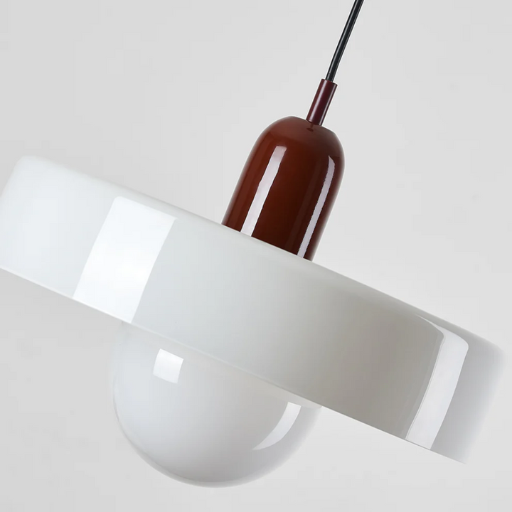 GloboLuxe energy-efficient LED pendant light, a sleek addition to any home.