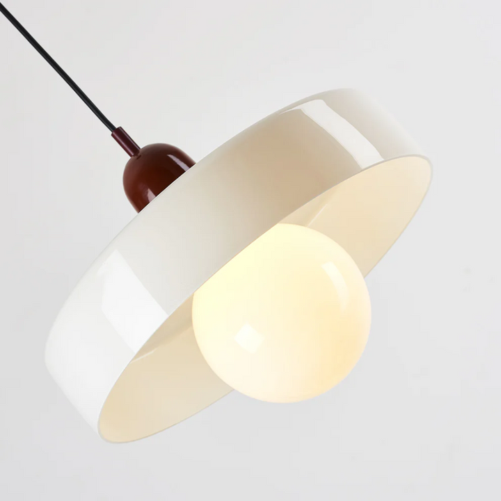 Adjustable modern LED pendant, GloboLuxe glass fixture for versatile home ambiance.