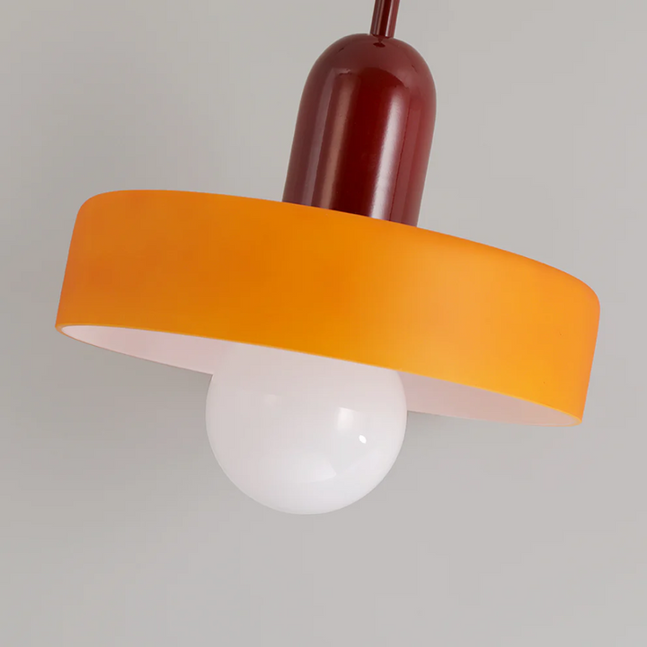 Sleek LED pendant lamp, GloboLuxe, modern lighting for upscale interior spaces.