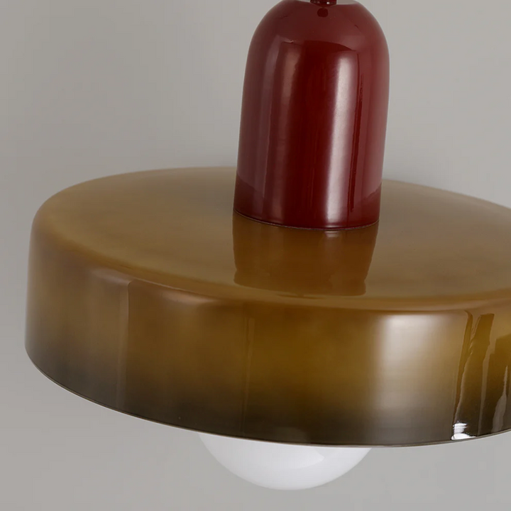 Designer GloboLuxe LED pendant, contemporary glass light for elegant interiors.