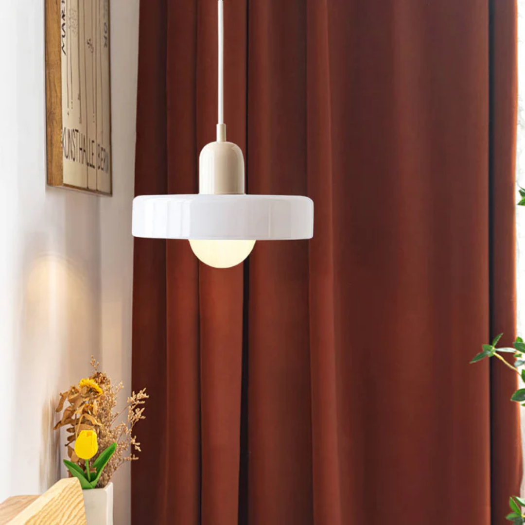 GloboLuxe modern LED pendant light, perfect for creating ambient home decor.