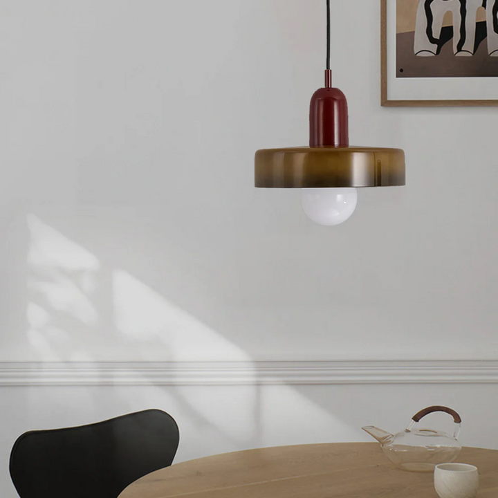 Modern GloboLuxe LED hanglamp, stylish ceiling fixture for living & dining rooms.