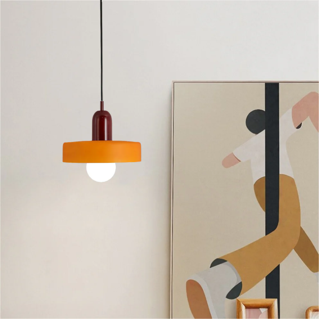 Contemporary GloboLuxe LED ceiling light, perfect for dining room and living room.