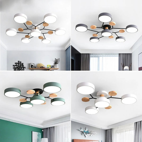 Minimalist slim LED ceiling light fixture, ideal for modern home lighting, office, or elegant interior spaces.