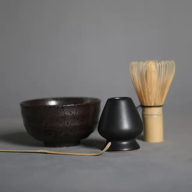 Mindful green tea experience with this Traditional Matcha Ceremony Gift Set for relaxation.
